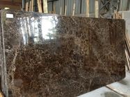 Насыпная плотность 2.71г/Км3 95 темных плит Брауна естественных каменных вверх по отполированной степени