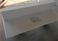 Полуфабрикат подгонянные верхние части тщеты ванной комнаты кварца конструируют/размер