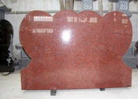 Красное отполированное сопротивление изгибу надгробных камней 37.6Мпа гранита эскиза мемориальное
