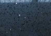 Темно-синая толщина камня кварца плиты 93% кварца естественная опционная
