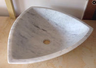Таз мрамора вены раковины таза Арабескато белый мраморный/мытья ванной комнаты деревянный