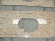 Верхние части тщеты ванной комнаты гранита золота захода солнца, Кунтертоп плитки гранита размера отрезка таможни