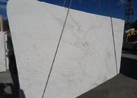 Классический белый твердый естественный каменный материал плит 100% естественный мраморный