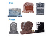 Различные надгробные камни для могил, надгробные камни гранита/мрамора формы Анджела для могил