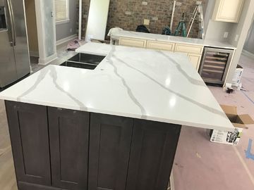 Отсутствие Countertops тщеты кварца примеси искусственных для Bathroom